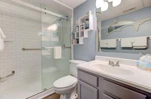 Lejlighed - 1 soveværelse | Badeværelse | Shampoo