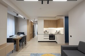Interior - Delightful 1-bedroom apartment in scenic Gudauri for your stay (Gudauri)