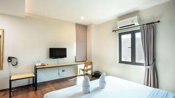 Deluxe-Doppelzimmer | Bügeleisen/Bügelbrett, kostenloses WLAN