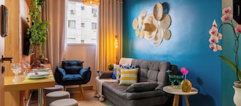 Cozy apartment in the South Zone of Uberlândia-MG - near Praia Clube.