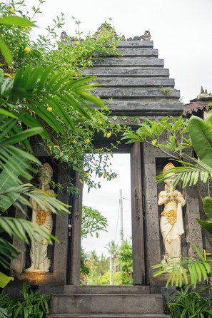 Overnatningsstedets facade