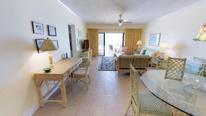 TV, DVD player, ping pong, books - Oceanfront 7 Mile Beach, 2nd Floor Luxury - Condo #25 - The Islands Club (Grand Cayman)