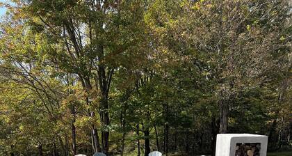 Cozy, PRIVATE, 4-bedroom cabin on 40 acres.