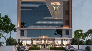 Voorkant van accommodatie