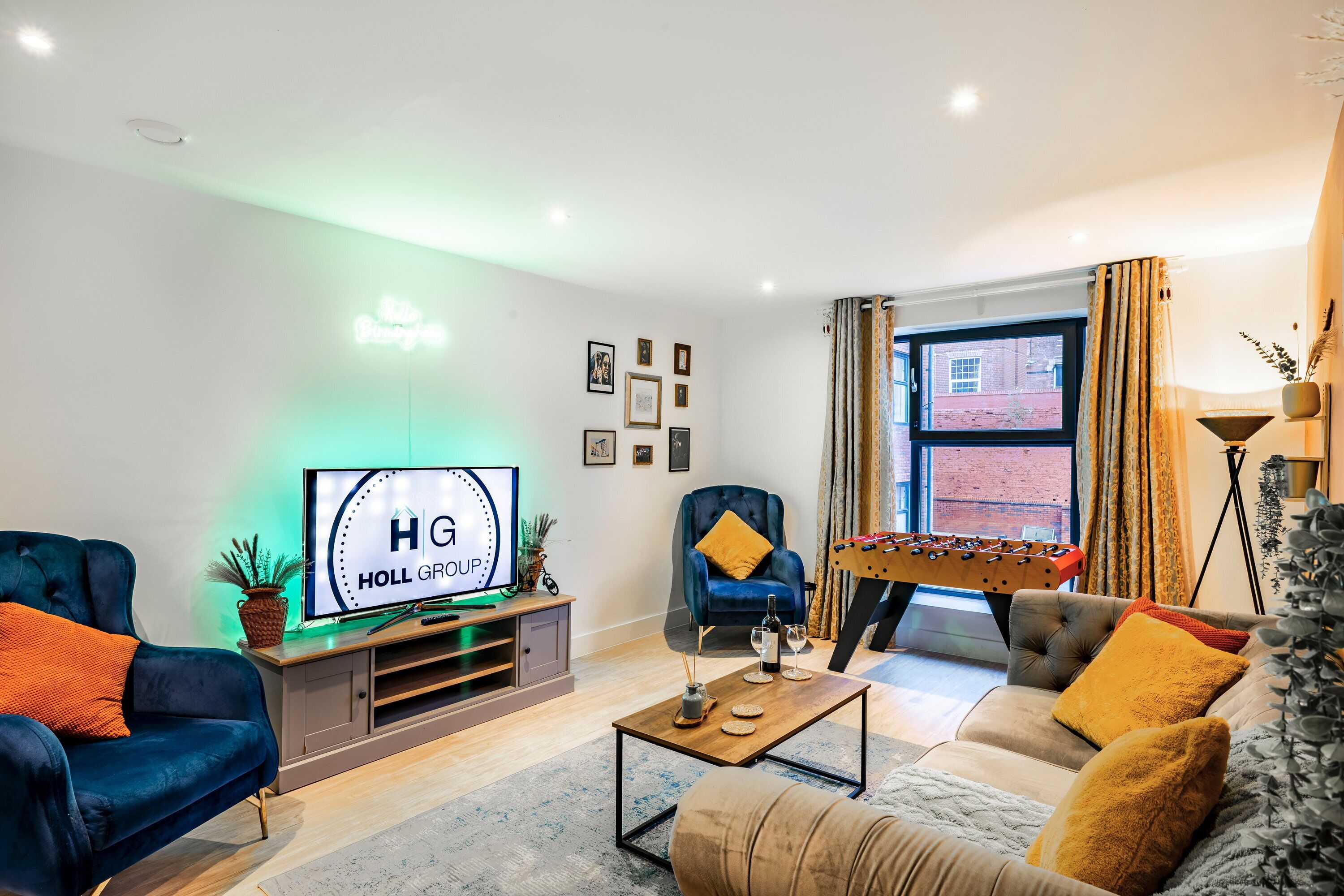 Smart-TV og fotballspill