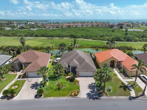 Exterior - Poolside Bliss/fenced yard/water views/golf/pickleball/pets/tennis/extended stay (Laguna Vista)