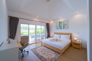 Villa, 4 Bedrooms, Private Pool, Garden View | View from room - TropicalFamilyVilla w Pool&Garden ML103 (Hua Hin)