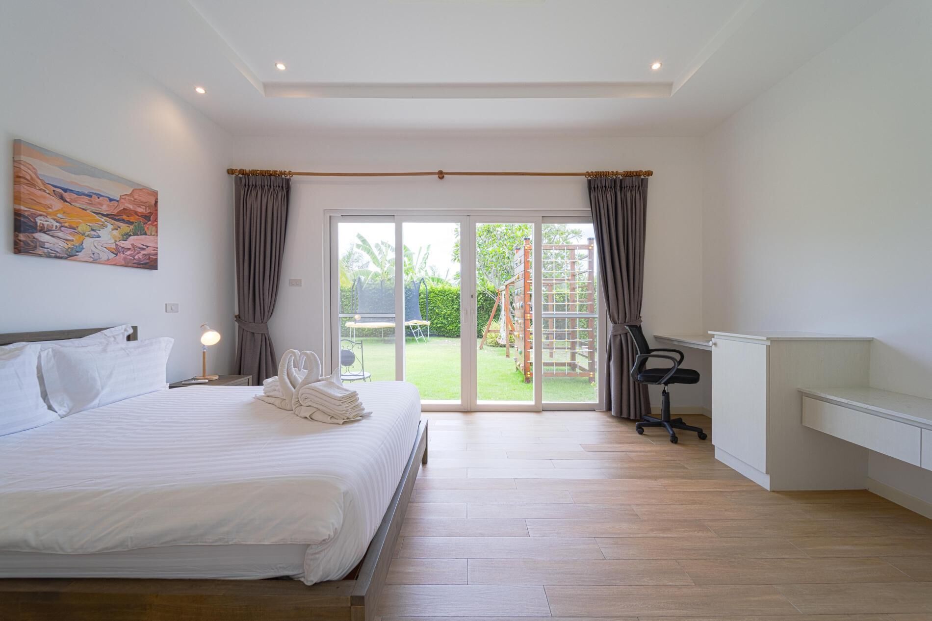 Villa, 4 soverom, privat basseng, hageutsikt | Utsikt fra rommet