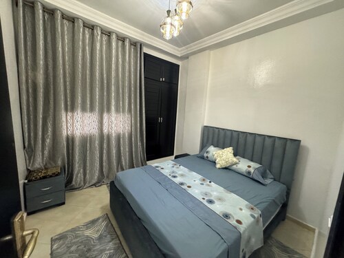 ground floor 2-bedroom apartment Reliable high speed internet. in charming Fes