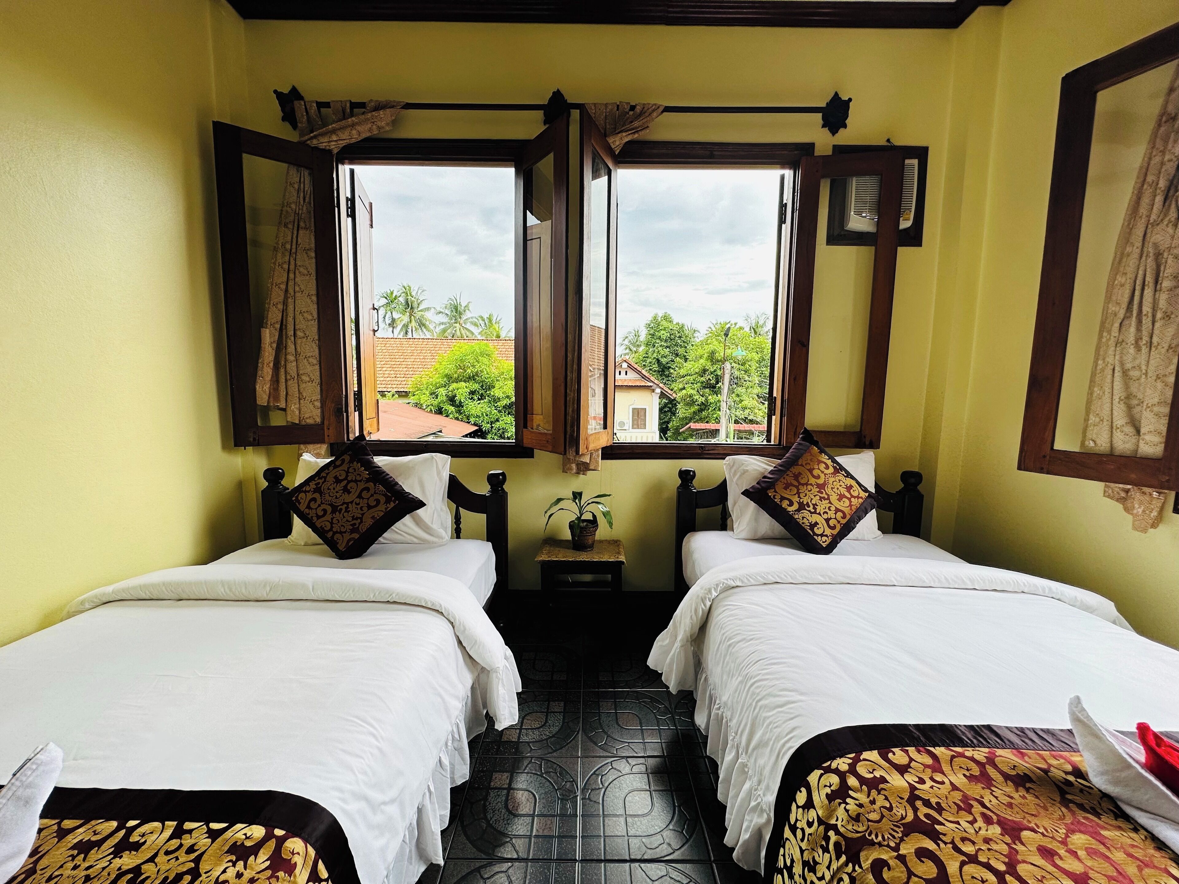 Blackout curtains, iron/ironing board, free WiFi