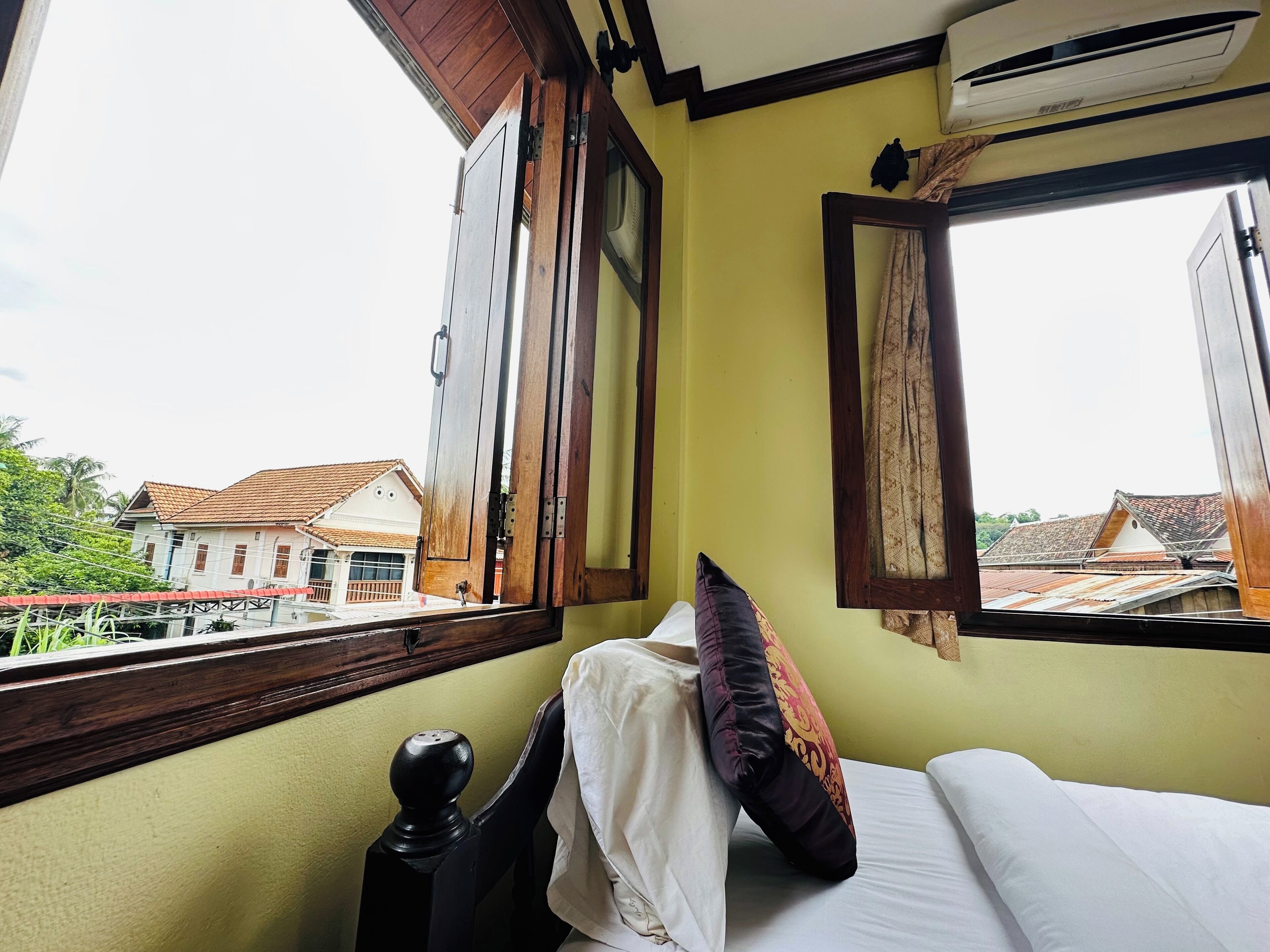 Blackout curtains, iron/ironing board, free WiFi