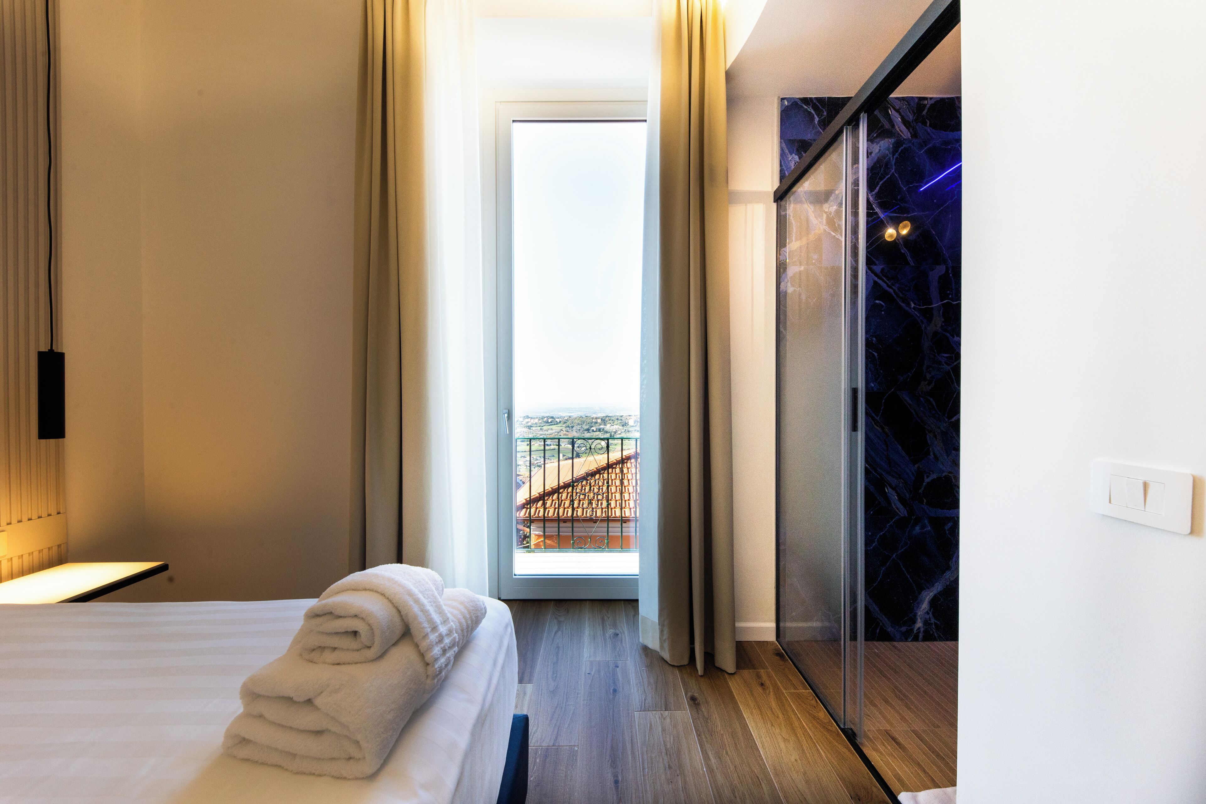 Superior Double Room, Balcony, City View | In-room safe, blackout drapes, soundproofing, free WiFi