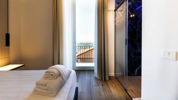 Superior Double Room, Balcony, City View | In-room safe, blackout curtains, soundproofing, free WiFi