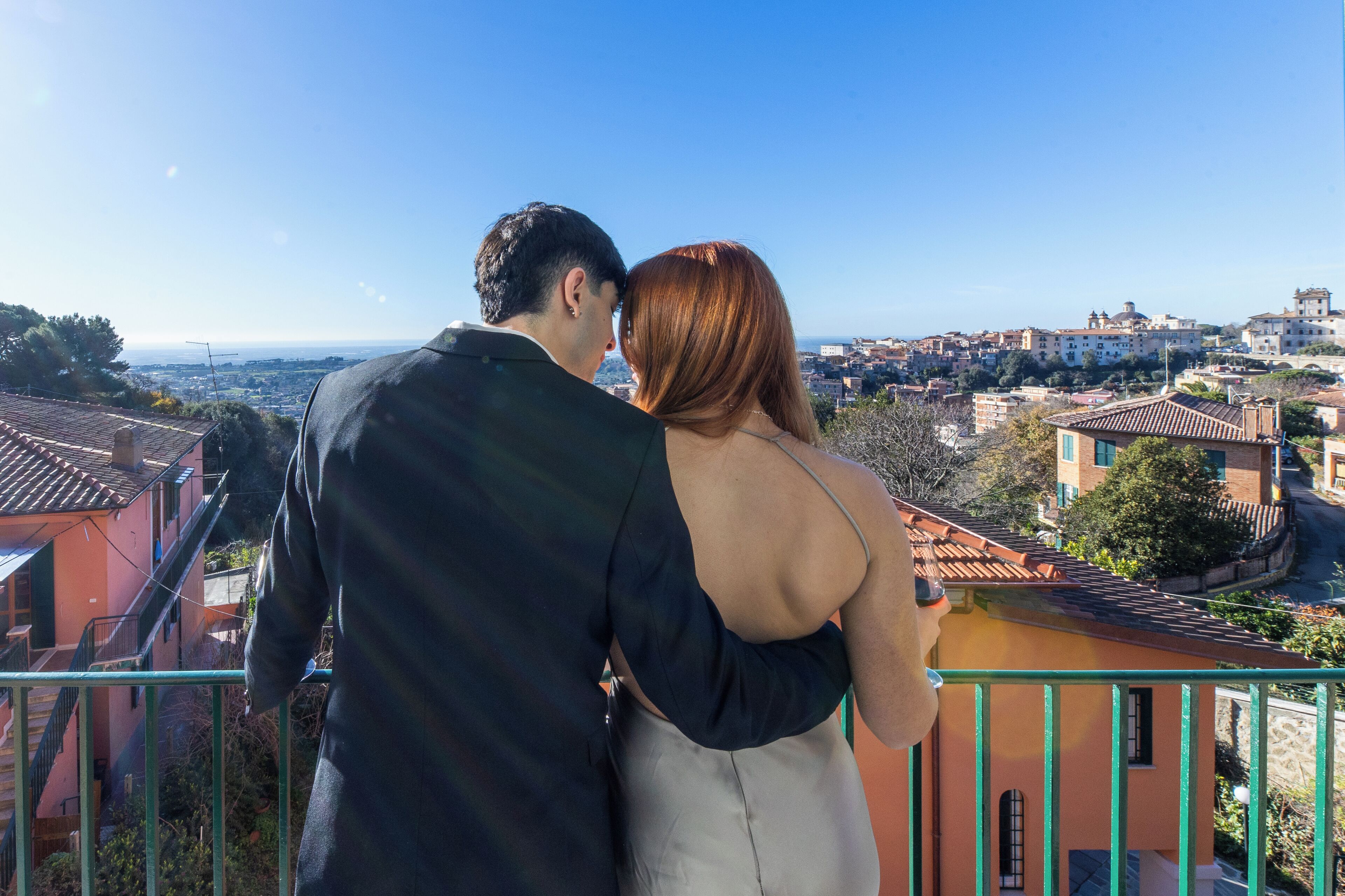 Superior-Doppelzimmer, Balkon, Stadtblick | Ausblick vom Zimmer