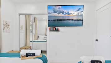 Bügeleisen/Bügelbrett, kostenloses WLAN, Bettwäsche