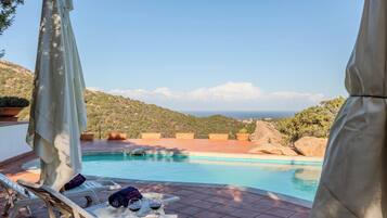 Udendørs pool, opvarmet pool