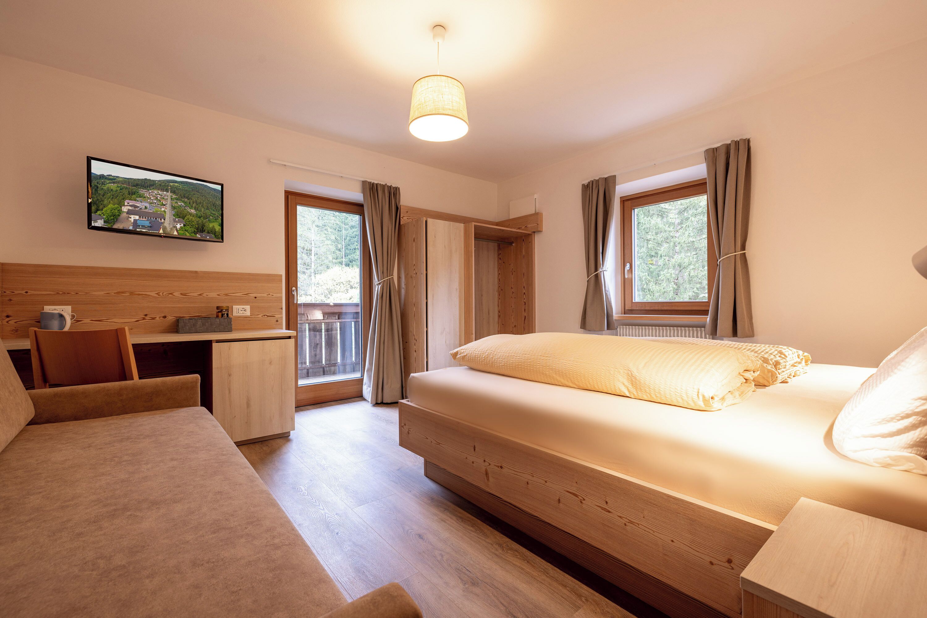 Premium bedding, down duvets, in-room safe, individually decorated