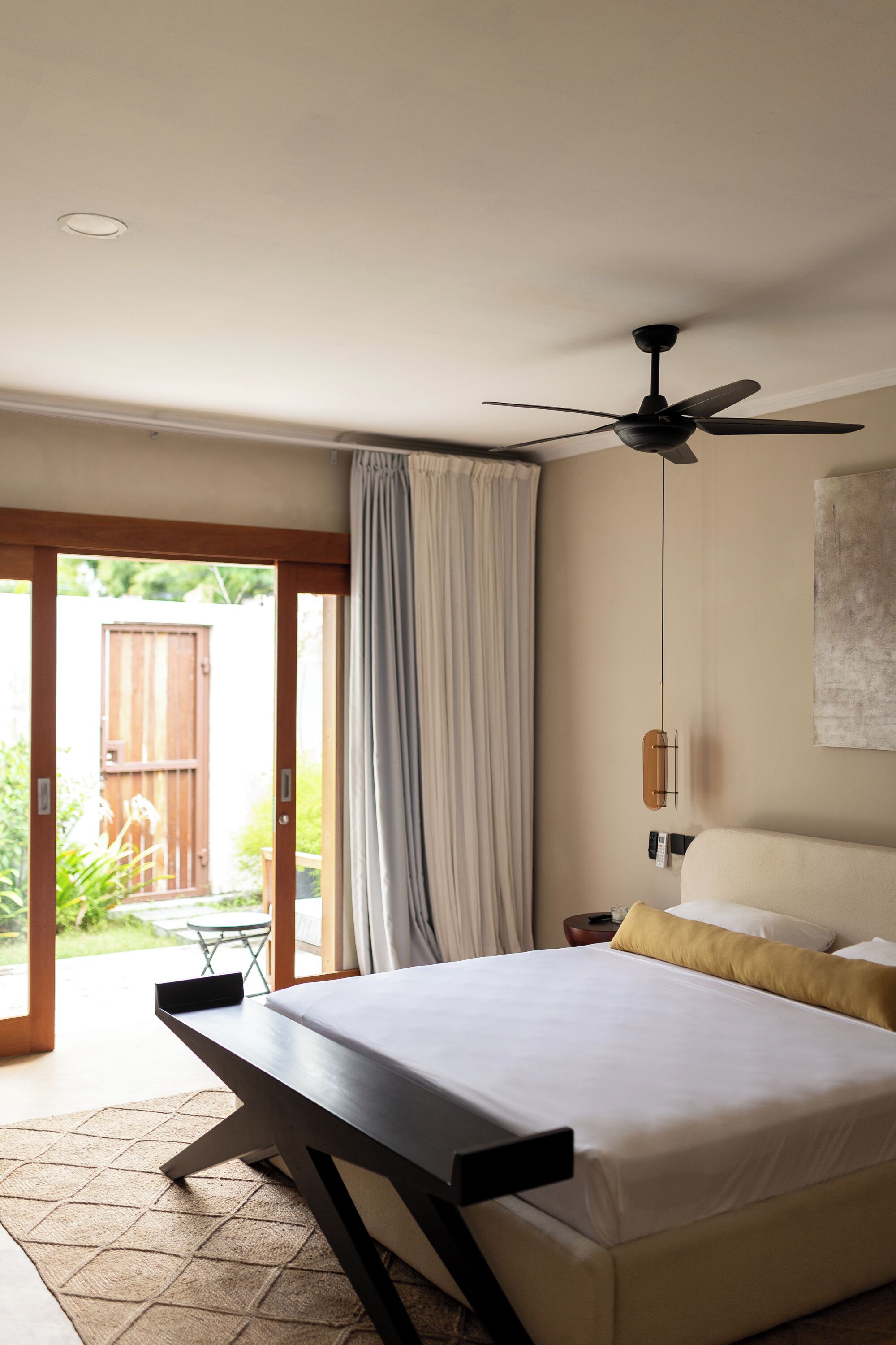 豪華單人房, 花園景觀 | 客房內保險箱、熨斗/熨衣板、免費無線上網