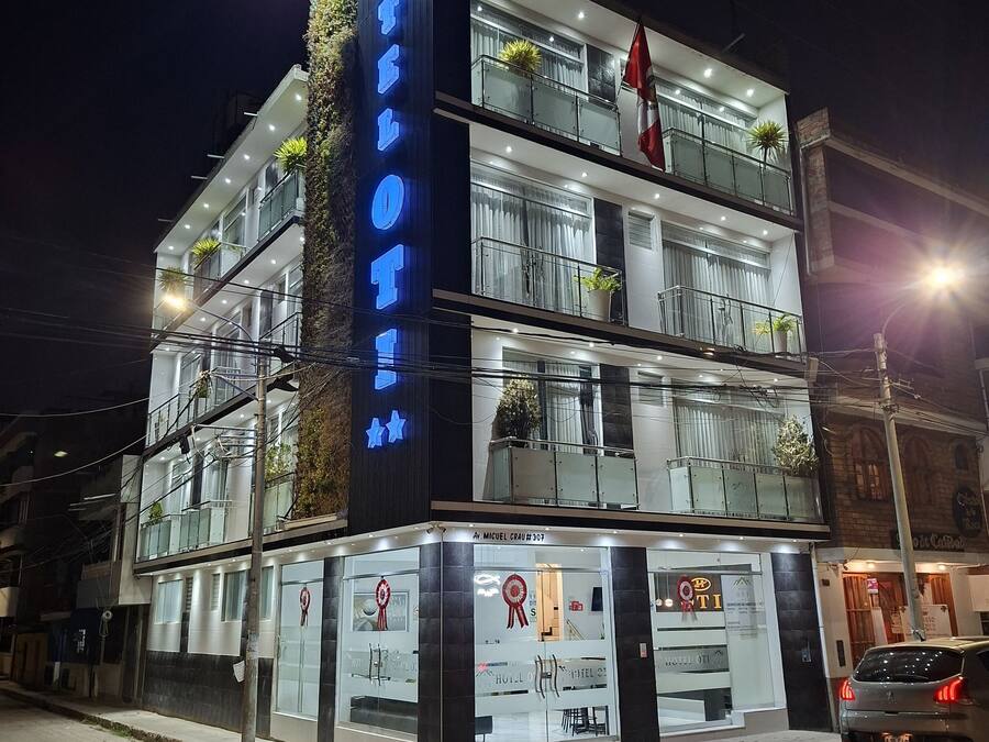 Fassade der Unterkunft