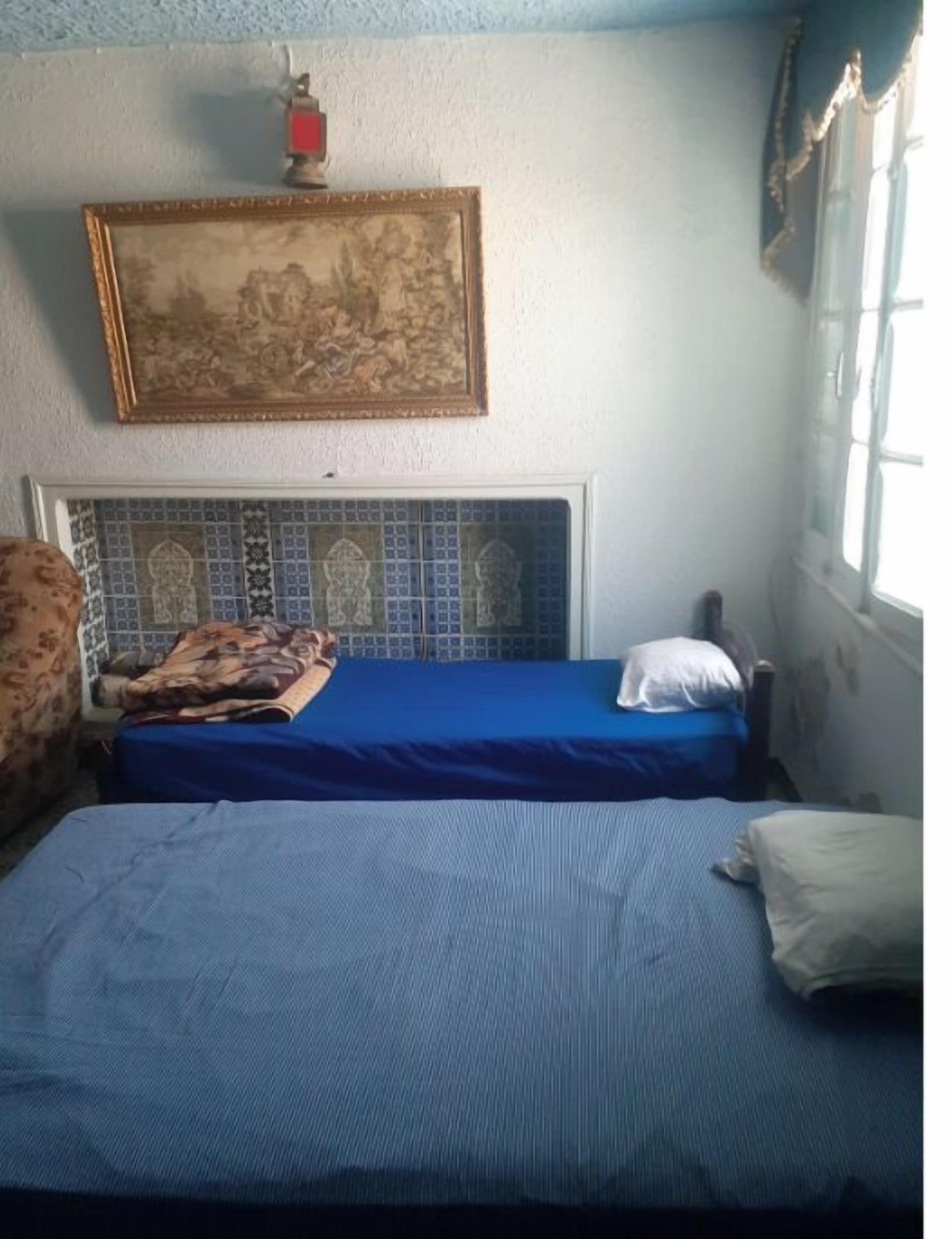 2 bedrooms, bed sheets