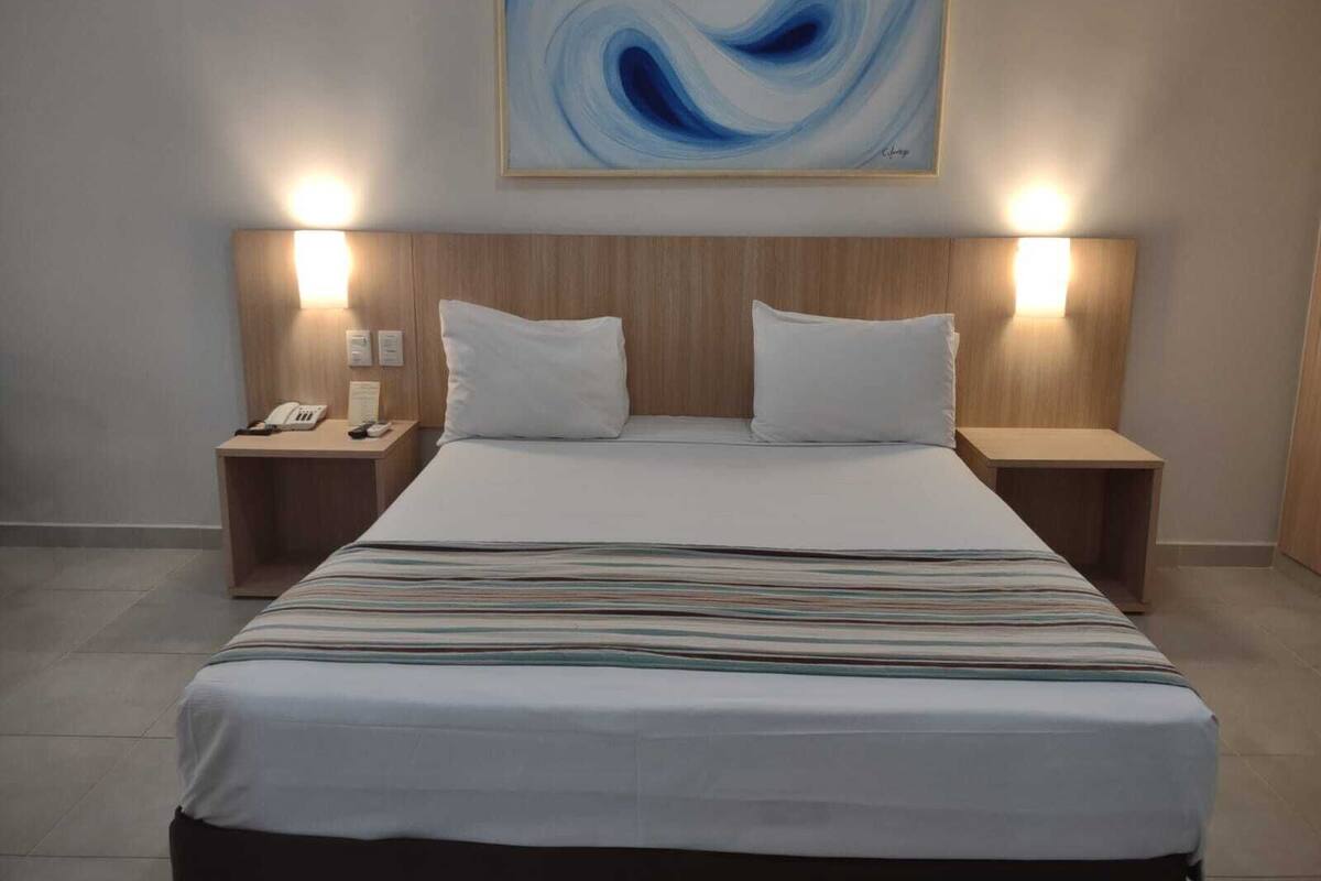 Luxury Suite, 1 Bedroom, Private Bathroom, City View | Desk, laptop workspace, free WiFi