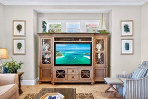 Smart TV, aparelho de som