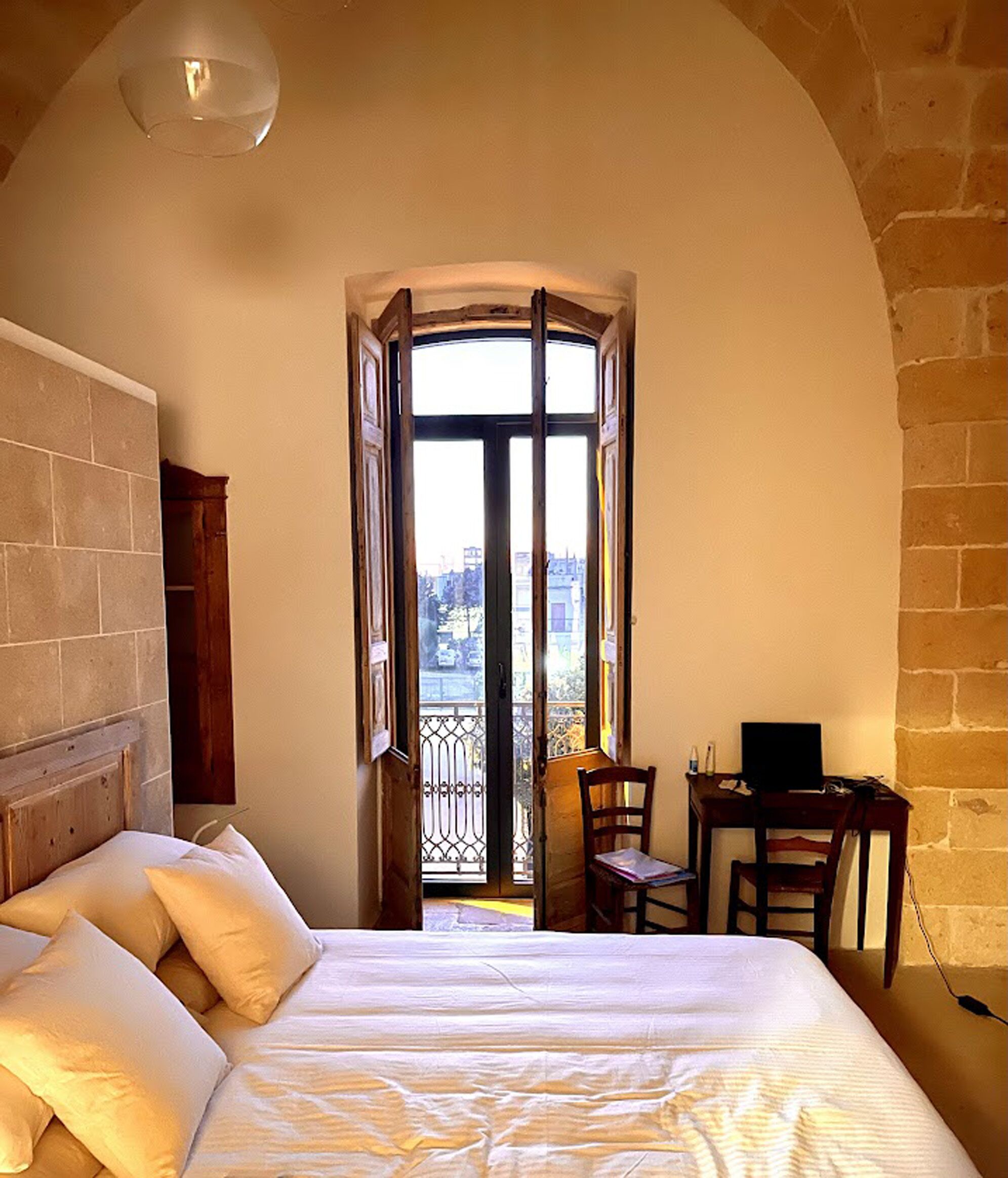 Desk, iron/ironing board, free WiFi, bed sheets