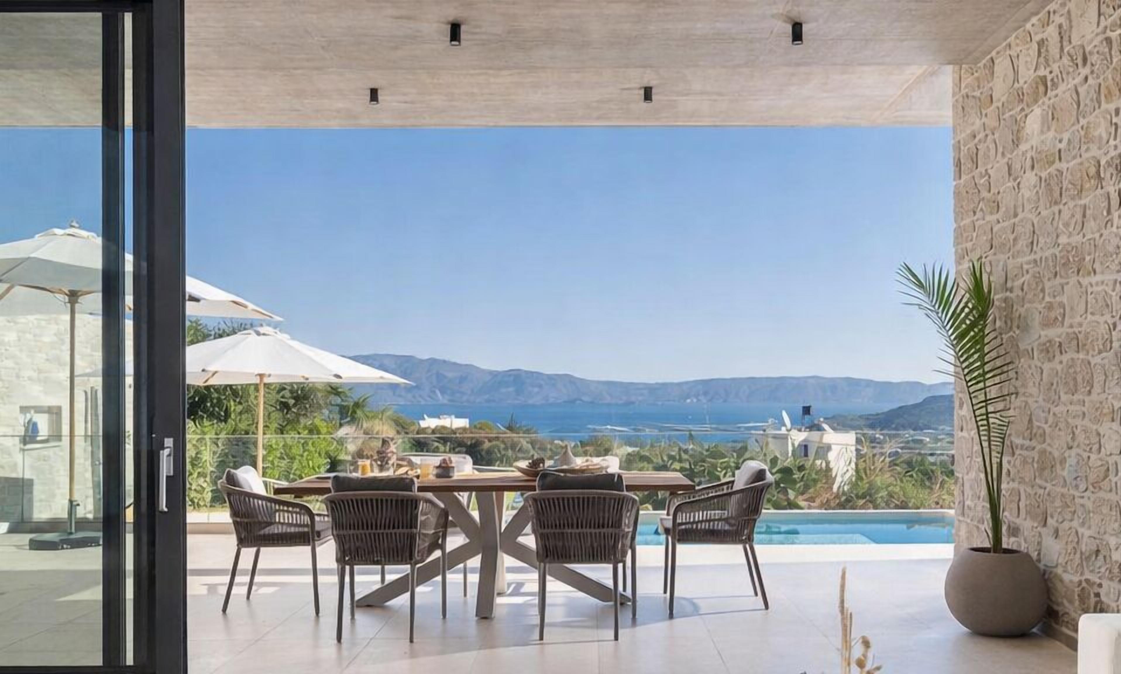 Luxury Villa, 2 Bedrooms, Private Pool, Sea View | View from property