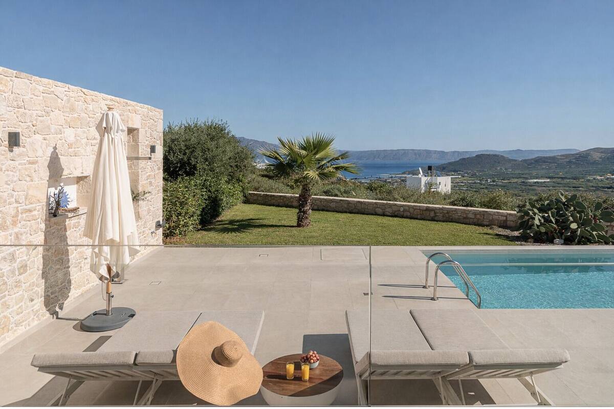 Luxury Villa, 2 Bedrooms, Private Pool, Sea View | Beach/ocean view