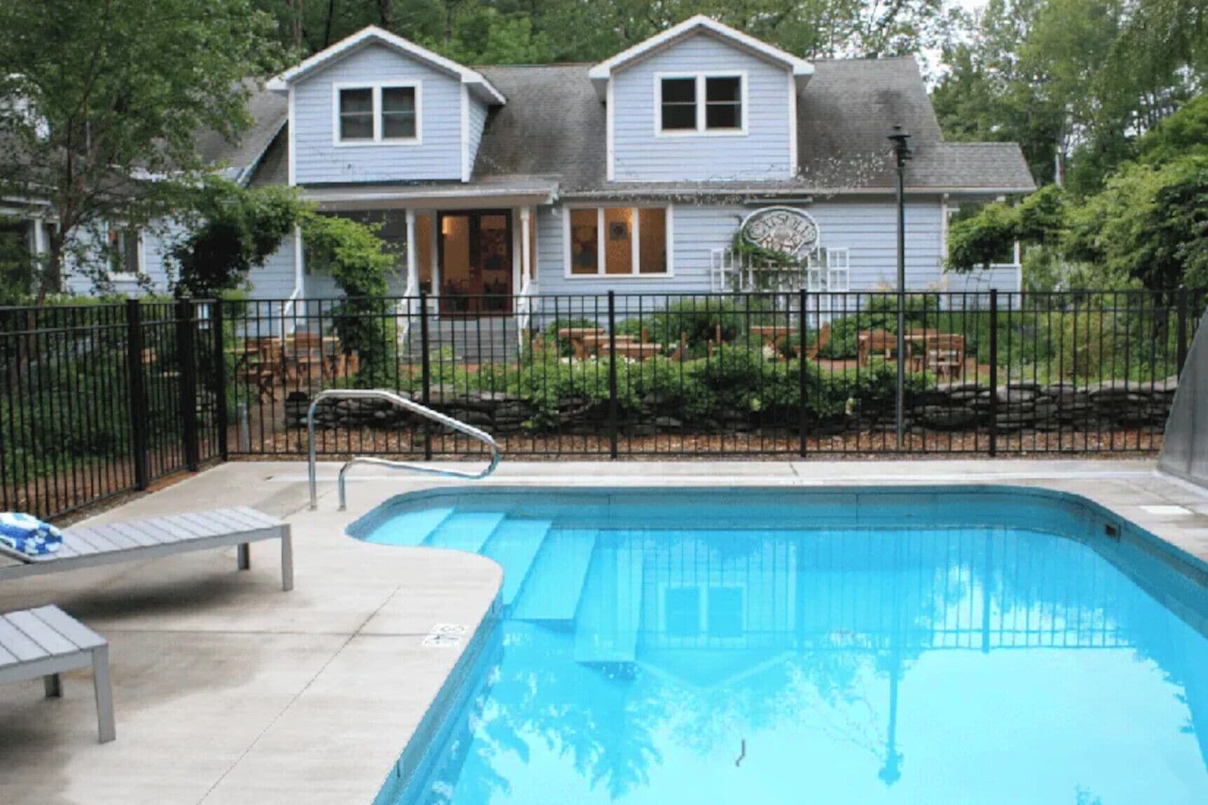 Seasonal outdoor pool