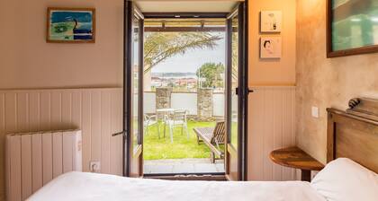 Casa Del Surf Somo: Room 4 with Sea Views and Private Garden