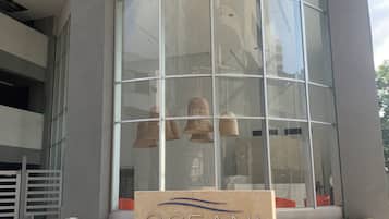 Facciata della struttura