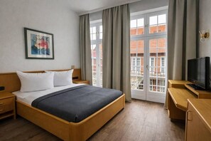 Een bureau, gratis wifi