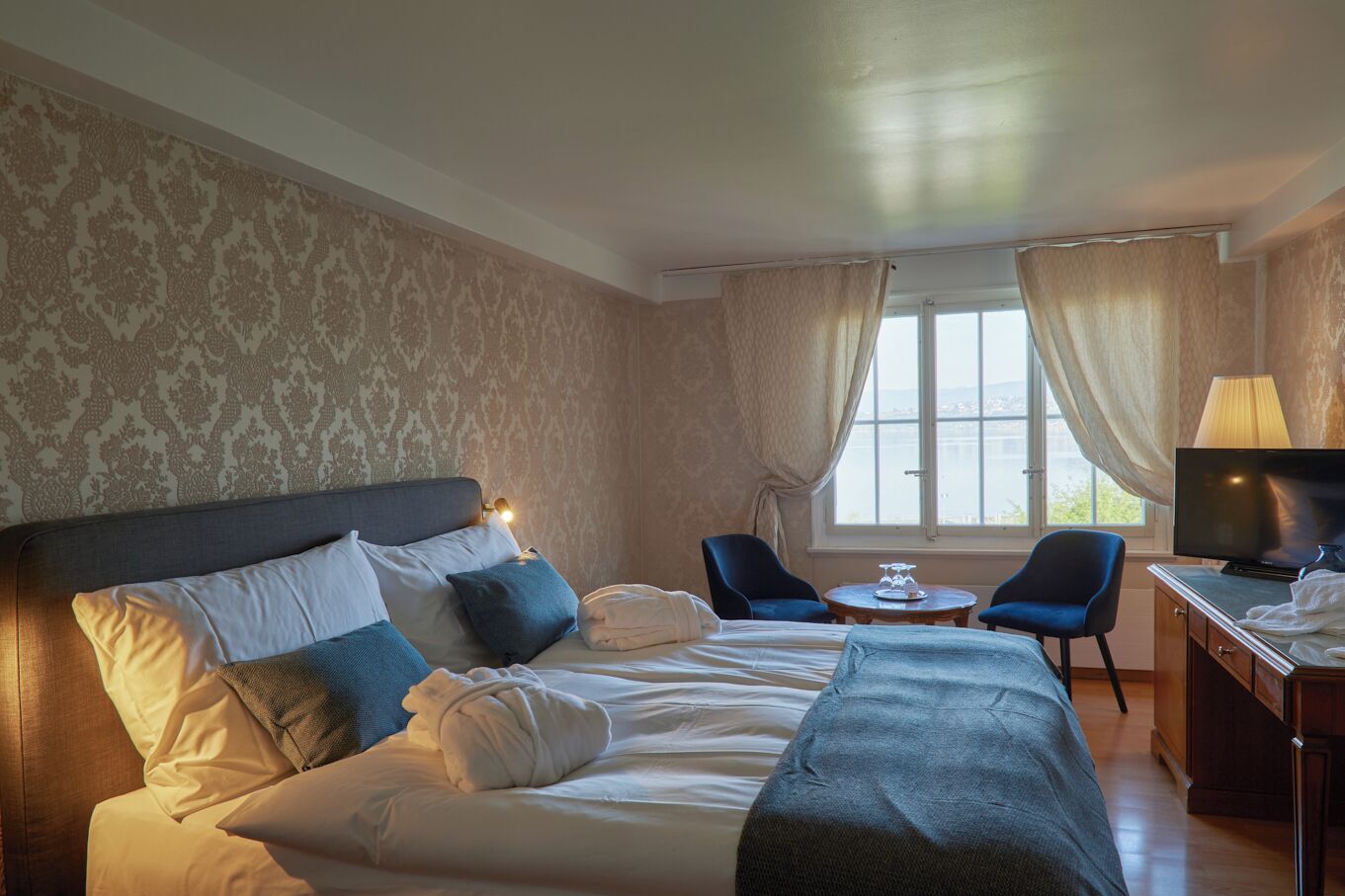 Panoramic-Doppelzimmer, Seeblick | Kostenloses WLAN