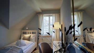 Basic-Einzelzimmer, Stadtblick | Kostenloses WLAN