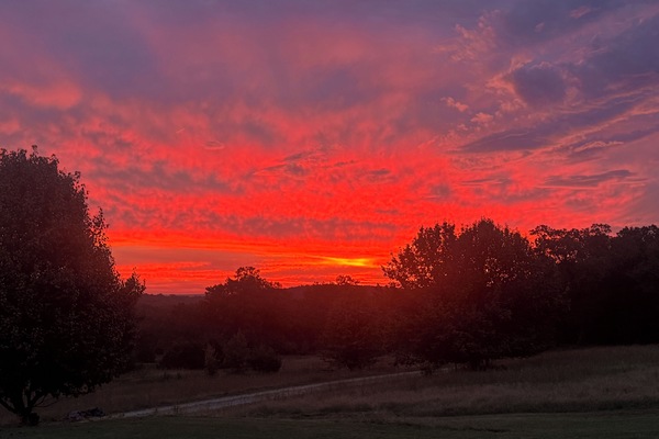 Breathtaking sunsets and sunrises.