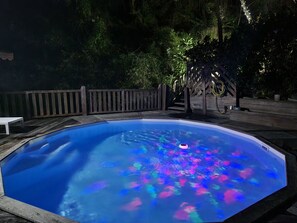 Outdoor pool - Villa, lodge 6-7 pers, exceptional view, comfort and nature from the center. (Le Diamant)