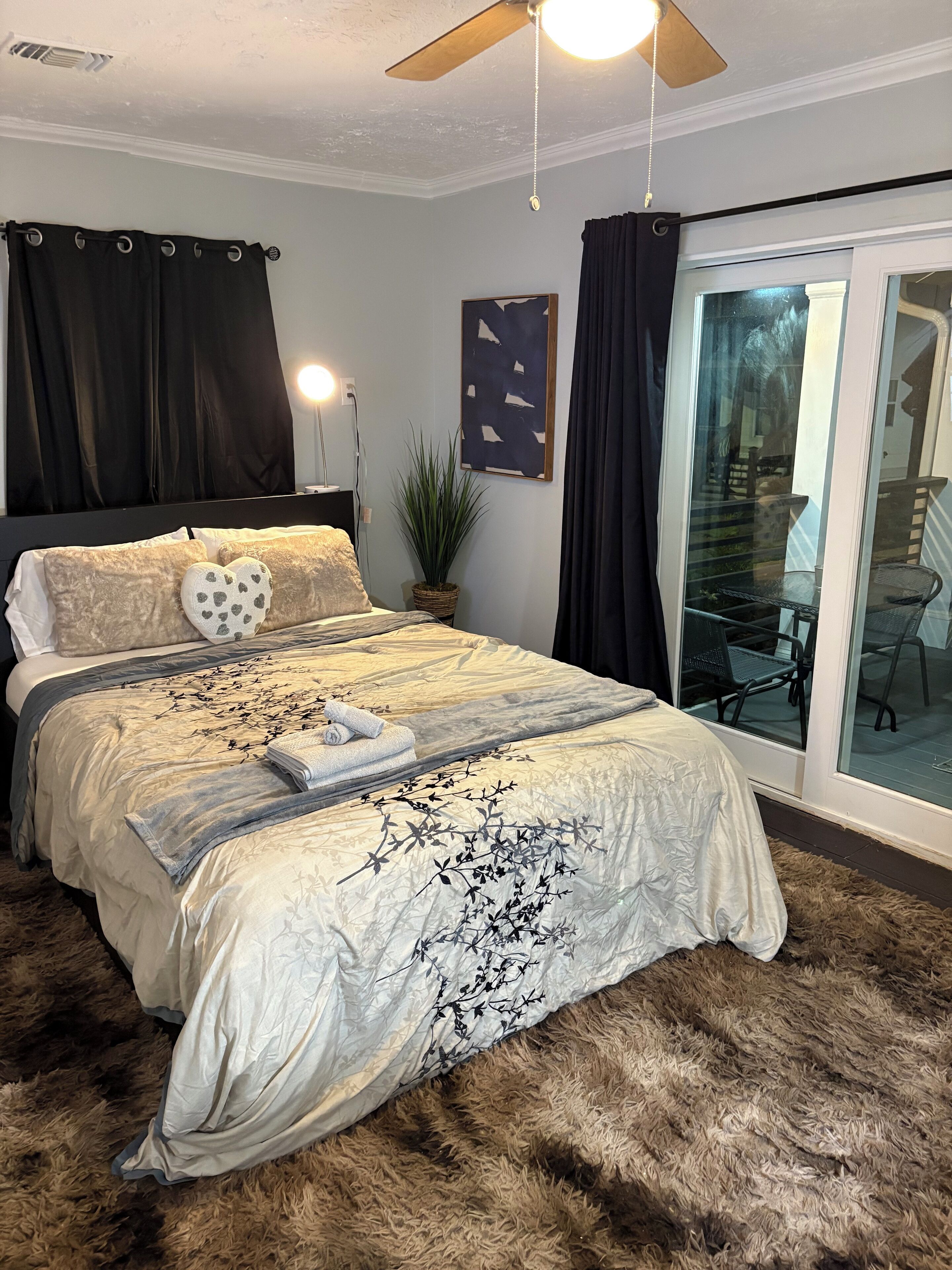 2 chambres, Wi-Fi, literie fournie