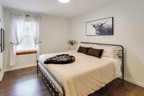4 chambres, fer et planche à repasser, accès Internet, draps fournis