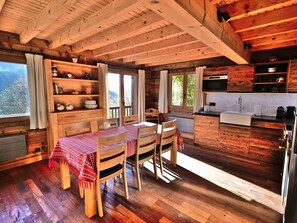 Fridge, microwave, oven, dishwasher - Charming T4 duplex for 6 people in Grand-Bornand (Le Grand-Bornand)