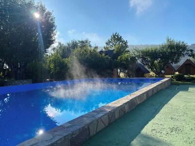 Unique Wooden Bungalows with Pool – Perfect Family Getaway