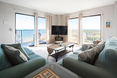 Spacious 4-bedroom penthouse condo in serene Flagler Beach Florida!