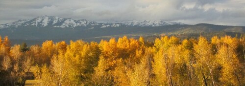 Spectacular Rocky Mountain Views + Stream Hiking at this Custom Built Getaway