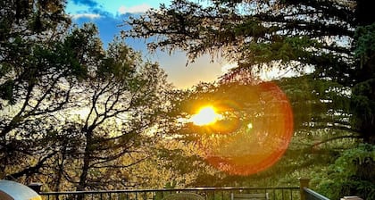 Spectacular Rocky Mountain Views + Stream Hiking at this Custom Built Getaway