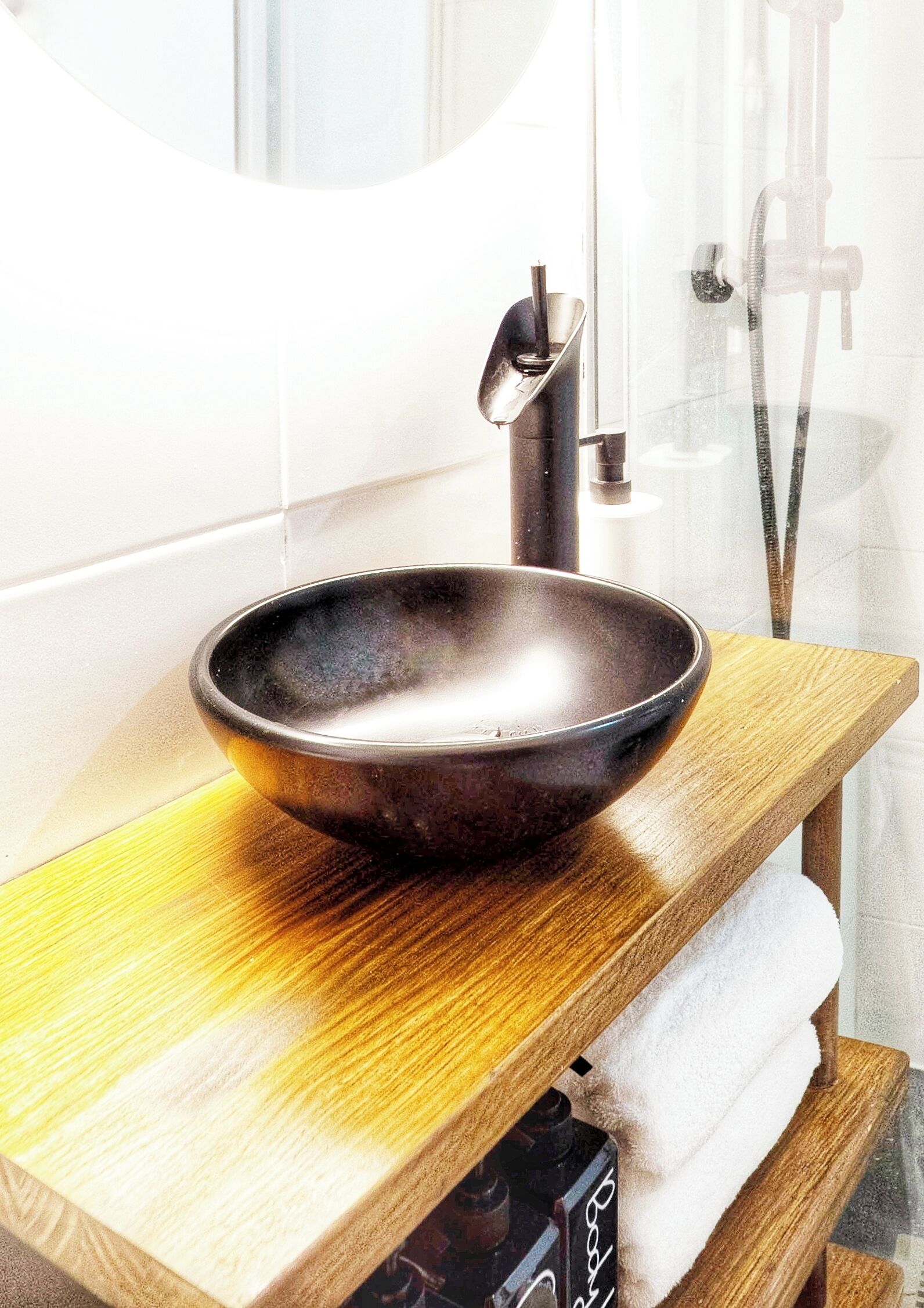 Pomme de douche portative