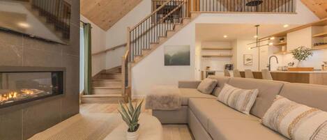 Téléviseur, foyer, bureau