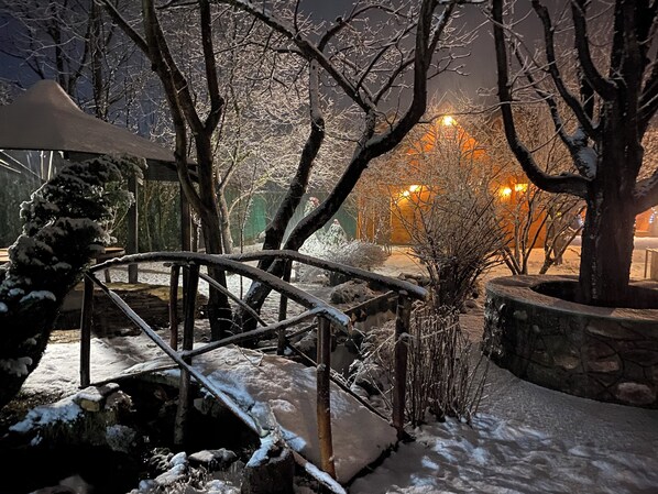 Property grounds - Spacious Wooden Bungalow with Pool – Ideal for Couples or Families (Kolašin Municipality)