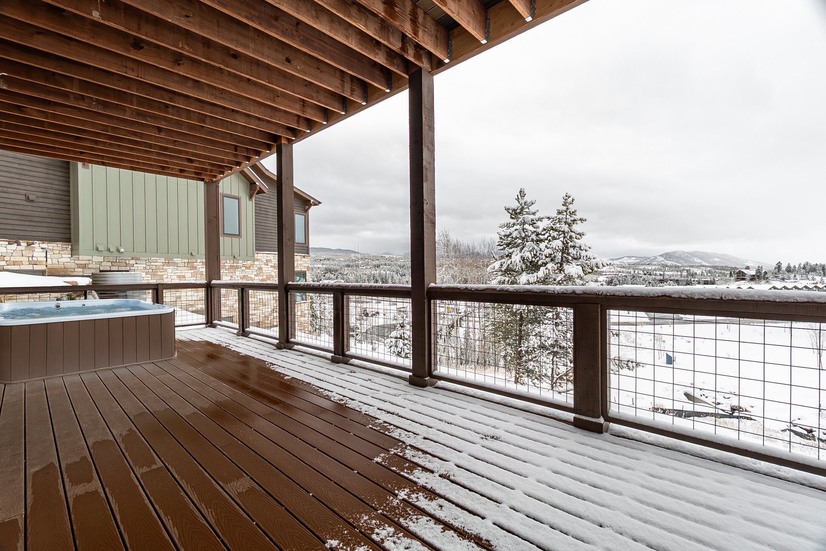 Idromassaggio all'aperto