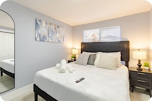 4 dormitorios, tabla de planchar con plancha, wifi gratis y ropa de cama