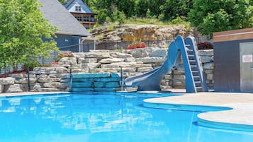 Piscine couverte, piscine extérieure